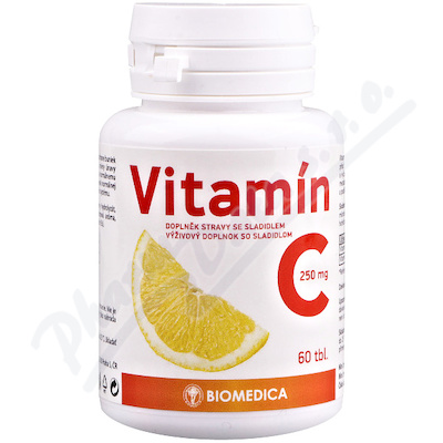 Obrázok BIOMEDICA Vitamín C 250 mg 60tbl