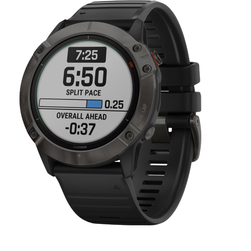 Obrázok Garmin fenix6X Sapphire, GrayDLC/Black Band (MAP/Music) (010-02157-11)