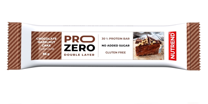 Obrázok Nutrend Prozero, 65 g, čokoládovo-orieškový koláč (VM-060-65-ČOO)