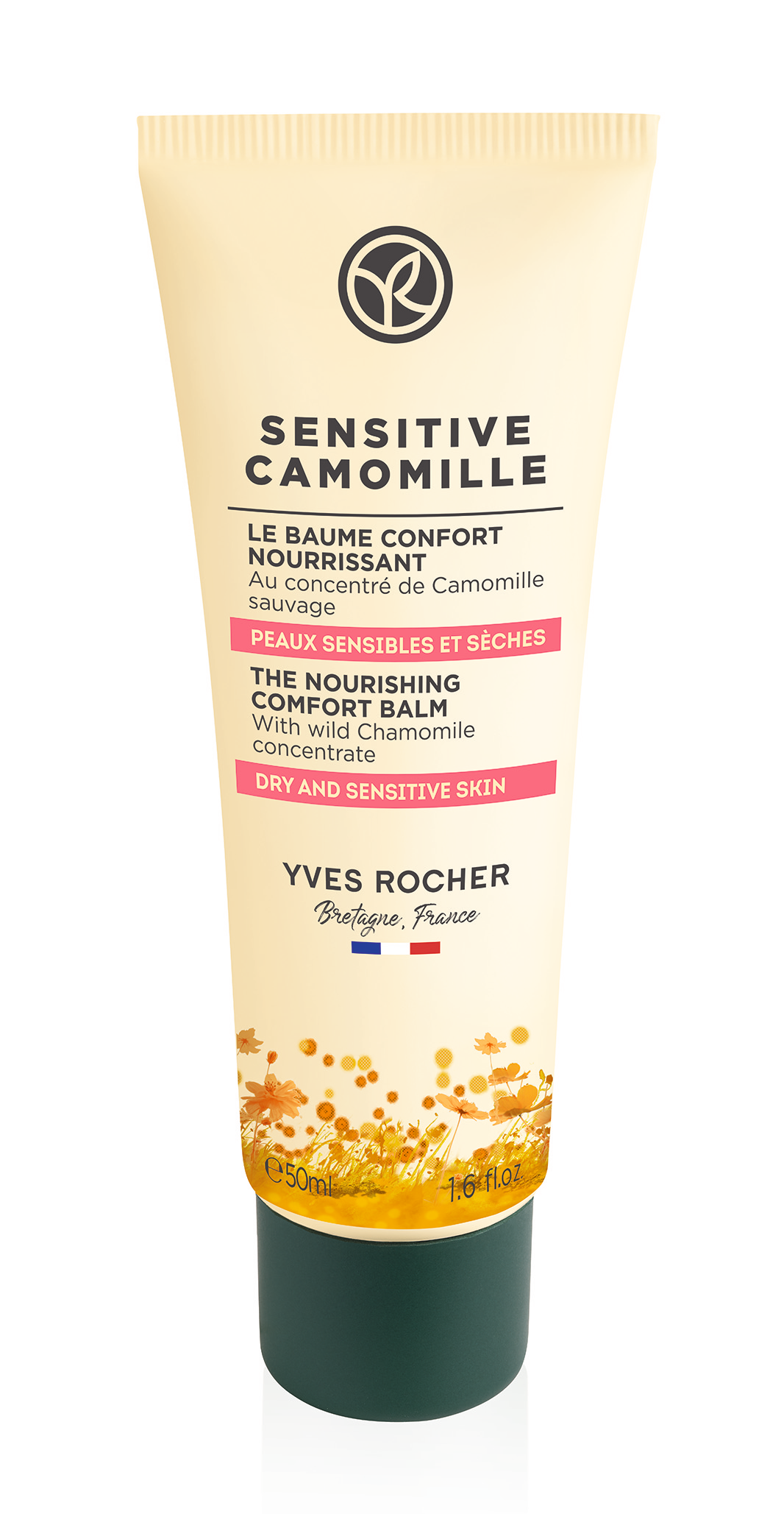 Obrázok Yves Rocher Krém na tvár Sensitive Camomille 50ml