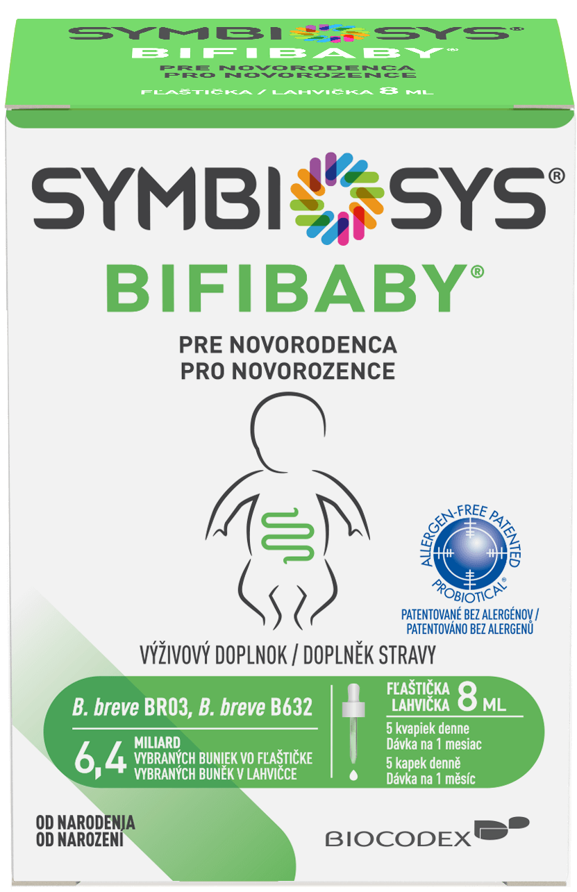 Obrázok SYMBIOSYS BIFIBABY PRE NOVORODENCA kvapky 8ml