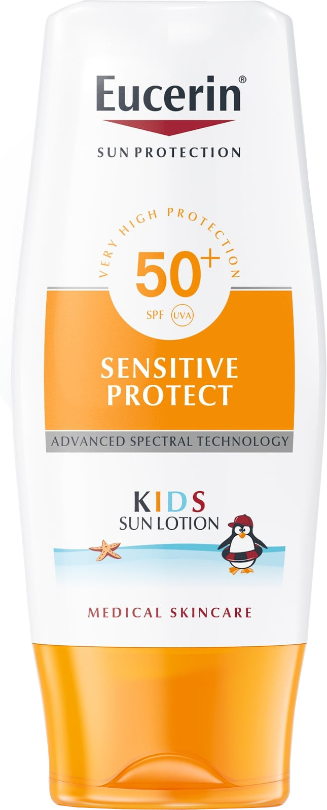 Obrázok Eucerin SUN SENSITIVE PROTECT SPF50+ detské mlieko na opaľovanie 1x150 ml