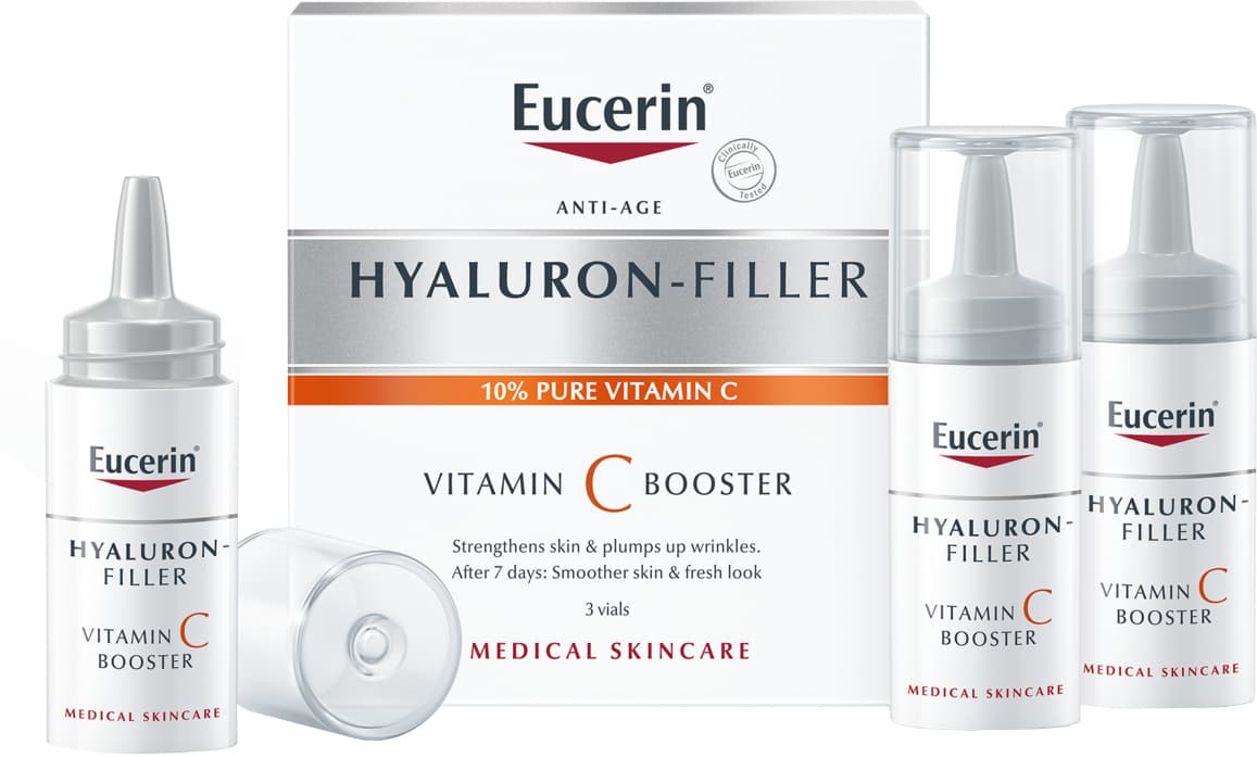 Obrázok Eucerin HYALURON-FILLER Vitamin C booster 3x7,5 ml