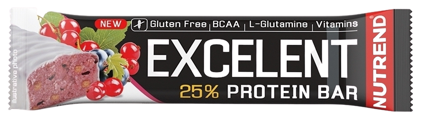 Obrázok Nutrend EXCELENT protein bar čierna ríbezľa s brusnicami