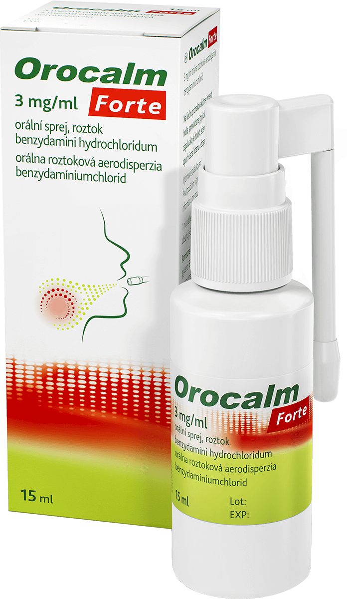 Obrázok Orocalm Forte 3 mg/ml