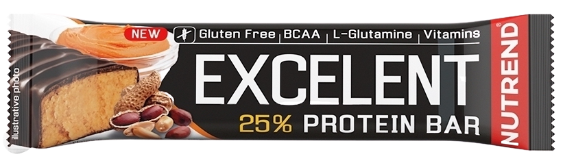 Obrázok EXCELENT PROTEIN BAR, arašidové maslo 85 g