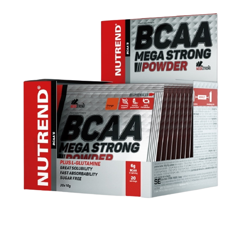 Obrázok BCAA Mega Strong powder ananás aminokyseliny, 20x10 g