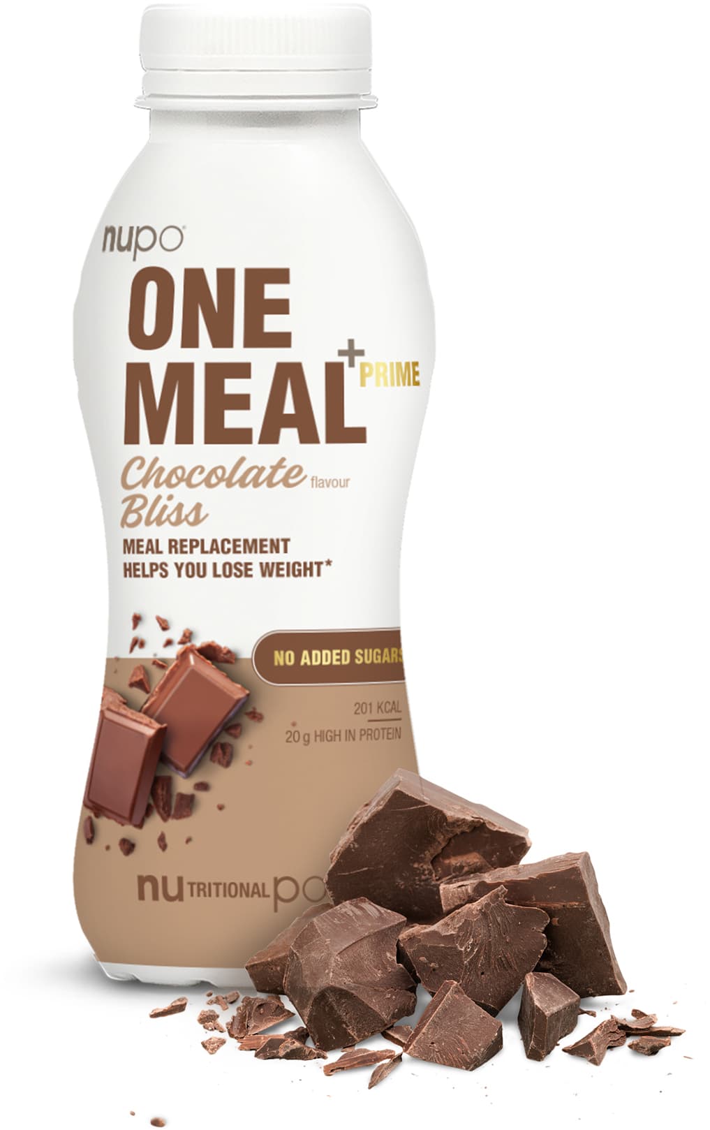 Obrázok Nupo One Meal + PRIME Chocolate Bliss 330 ml - čokoláda