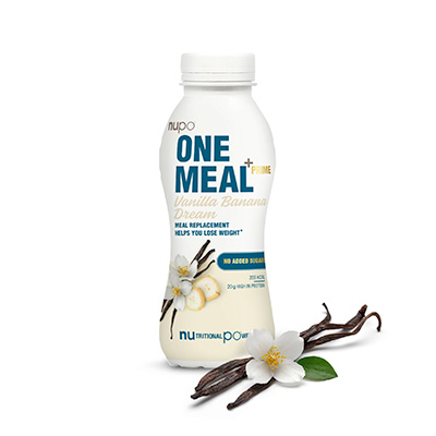 Obrázok Nupo One Meal + PRIME Vanilla Banana Dream 330 ml - vanilka