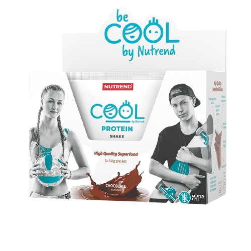 Obrázok Nutrend COOL PROTEIN SHAKE, 5× 50 g, čokoláda (VS-100-250-ČO)