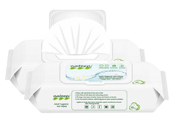 Obrázok nateen Adult Hygienic Wet Wipes