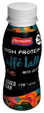 Obrázok Ehrmann Proteínový nápoj 250 ml caffe latte