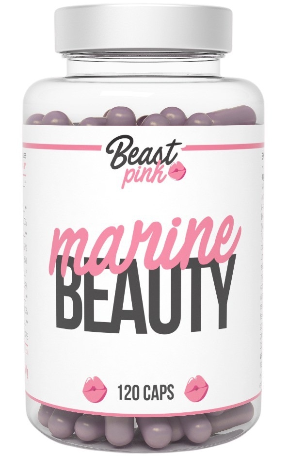 Obrázok BeastPink Marine Beauty 120 kaps.