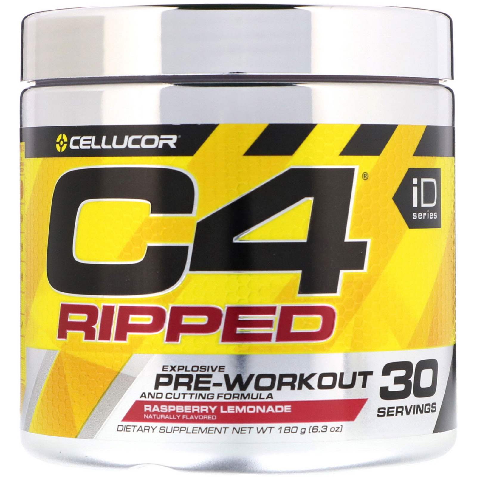 Obrázok CELLUCOR C4 Ripped malinová limonáda 180g