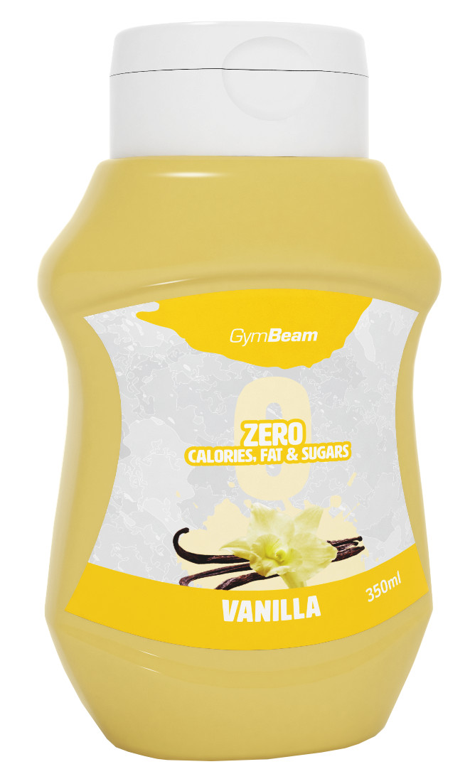 Obrázok GymBeam Bezkalorický sirup Vanilka 350 ml vanilka