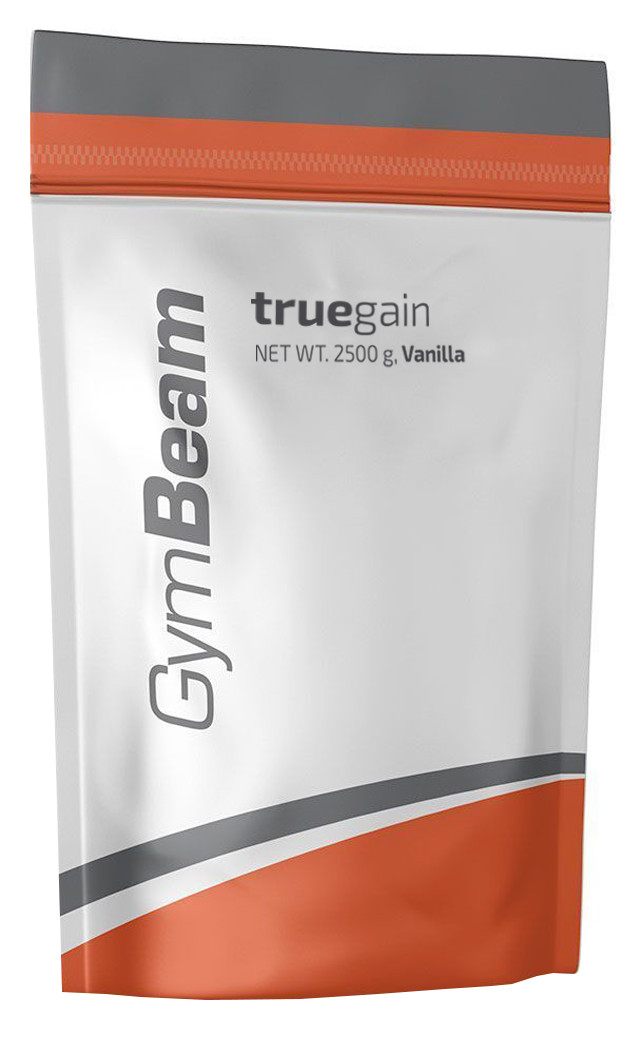 Obrázok GymBeam Gainer True Gain 2500 g vanilka