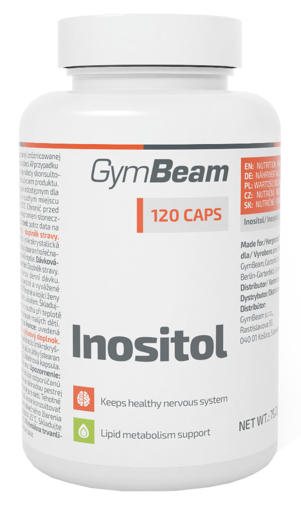 Obrázok GymBeam Inozitol 120 kaps.