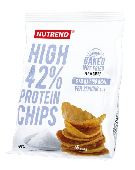 Obrázok Nutrend High Protein Chips 6x40g soľ