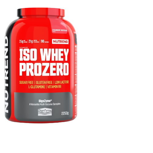 Obrázok Nutrend ISO Whey Prozero, 2250 g, jahodový cheesecake (VS-102-2250-JHC)