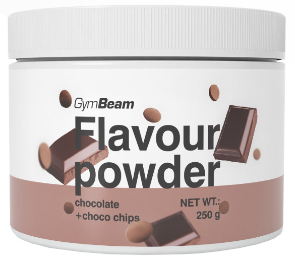 Obrázok GymBeam Flavour powder 250 g čokoláda a čokoládové kúsky