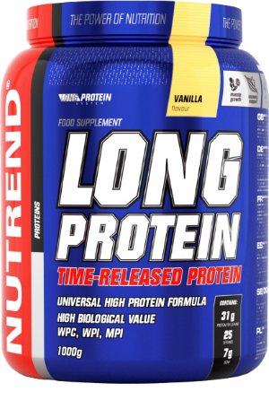 Obrázok nápoj Nutrend Long Protein 1000g marcipán