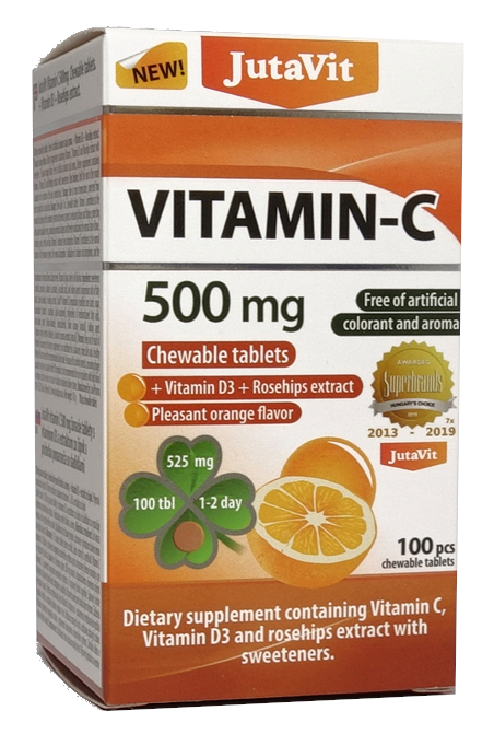 Obrázok JutaVit Vitamín C 500 mg