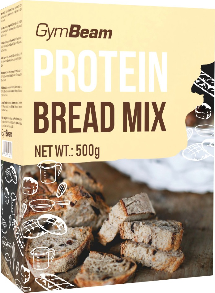 Obrázok GymBeam Proteínový chlieb Protein Bread Mix 500 g prírodná chuť