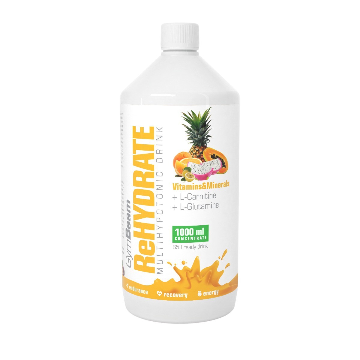 Obrázok GymBeam ReHydrate 1000 ml tropical