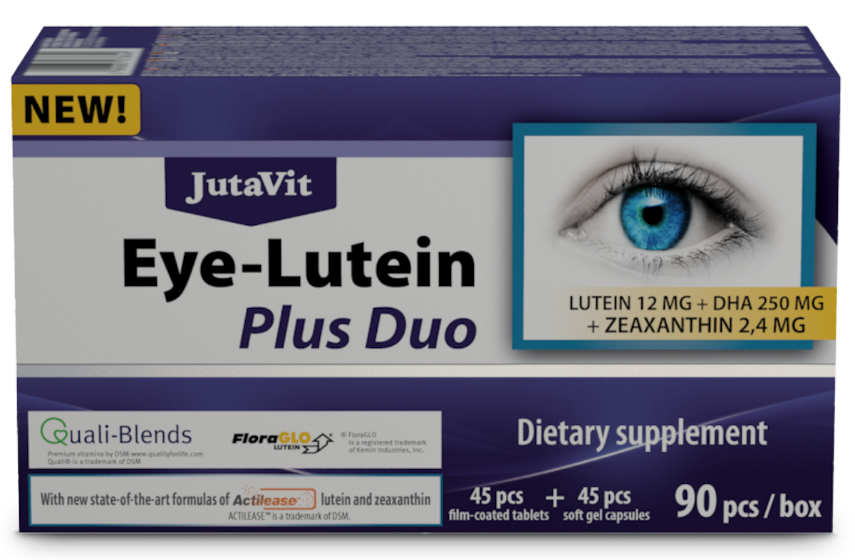 Obrázok Jutavit Lutein komplex Plus Duo 45+45 tbl+cps