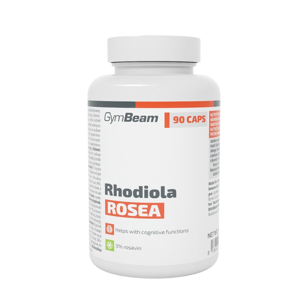 Obrázok GymBeam Rhodiola Rosea 90 kaps.