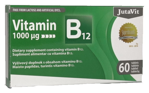 Obrázok JutaVit Vitamín B12 1000 µg