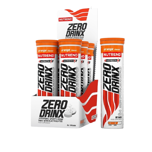 Obrázok Nutrend Zerodrinx Tabs, 18 tabliet, pomaranč (VR-016-18-PO)