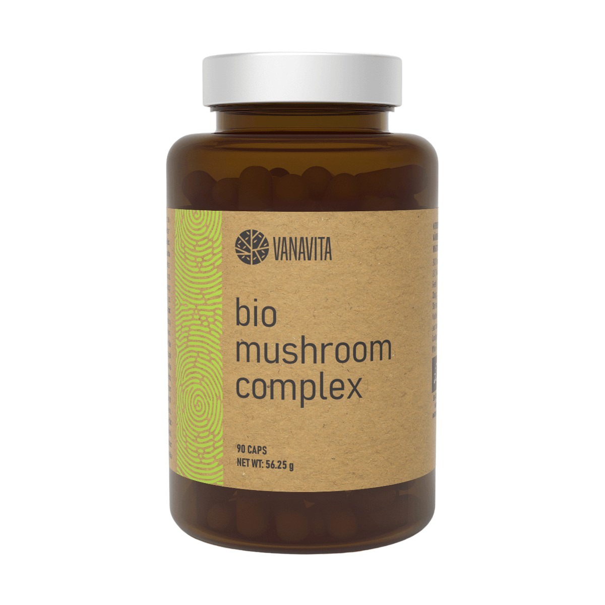 Obrázok VanaVita Extrakt z húb BIO Mushroom Complex 90 kaps.