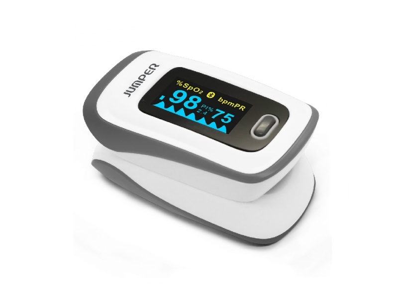 Obrázok JUMPER JPD-500F pulzný oximeter s obrazovkou OLED a Bluetooth