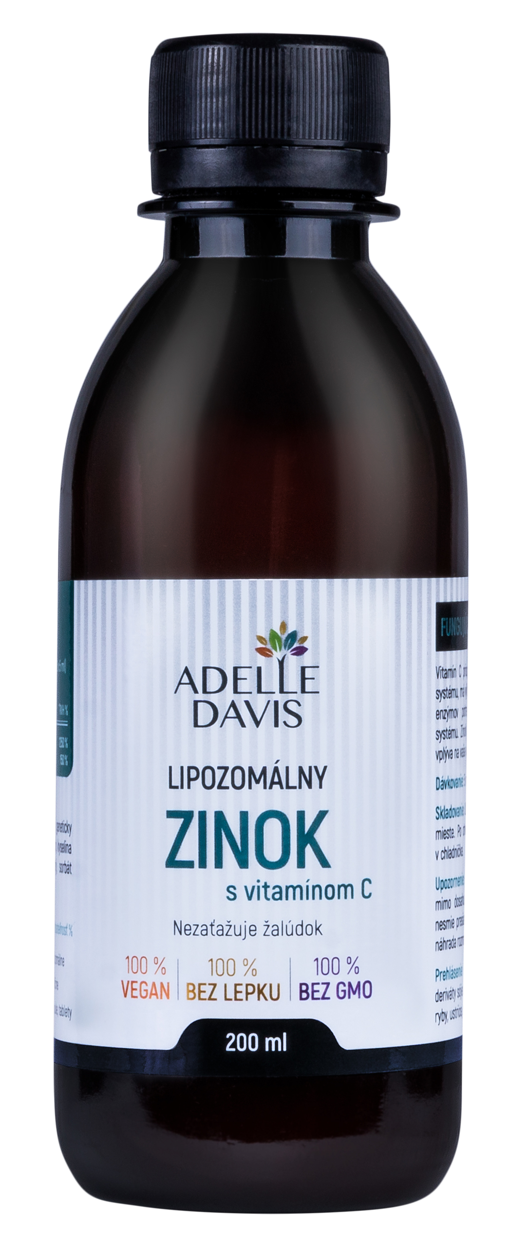 Obrázok Lipozomálny zinok 200ml Adelle Davis