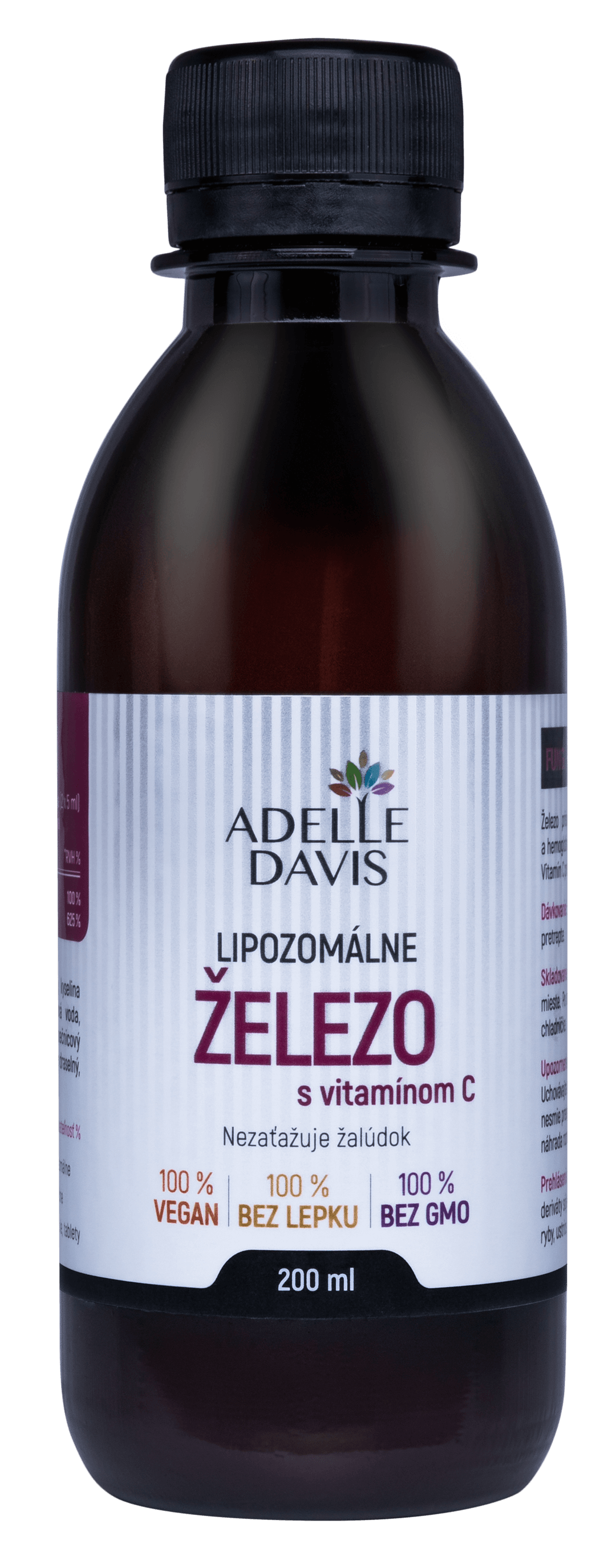 Obrázok Lipozomálne železo 200ml Adelle Davis