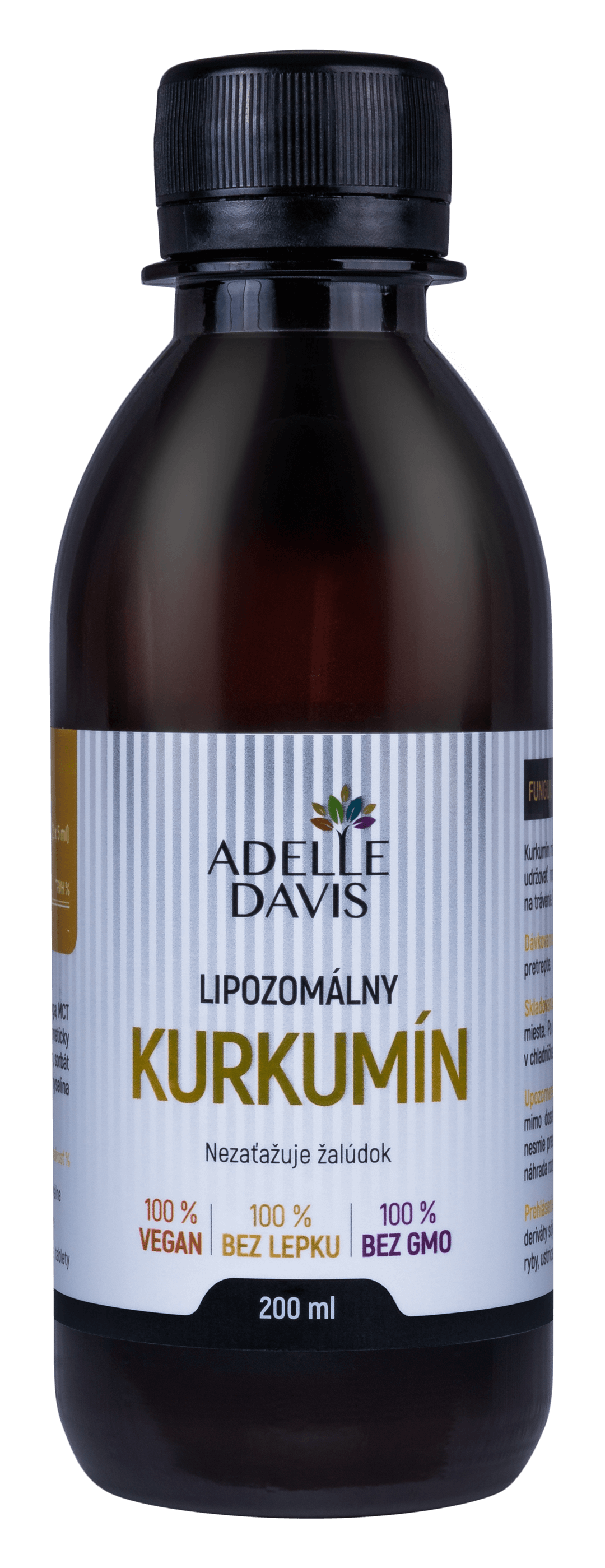 Obrázok Lipozomálny kurkumín 200ml Adelle Davis