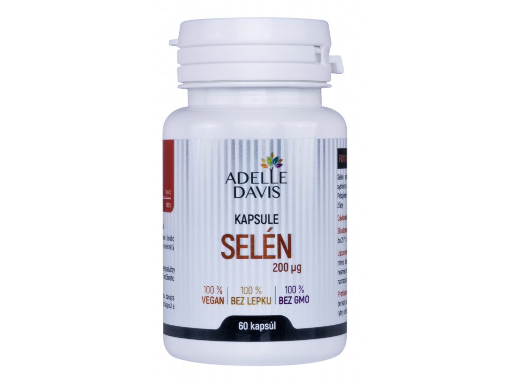 Obrázok Adelle Davis Selén 200 mcg, 60cps