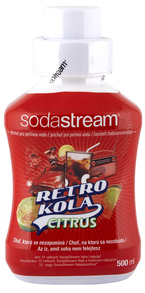 Obrázok Sirup RETRO KOLA 500 ml SODASTREAM