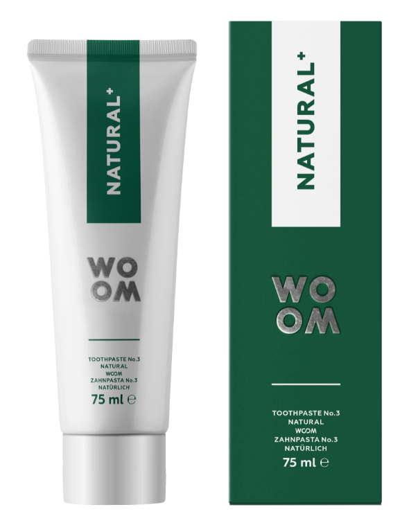 Obrázok Woom Natural+ zubná pasta 75ml