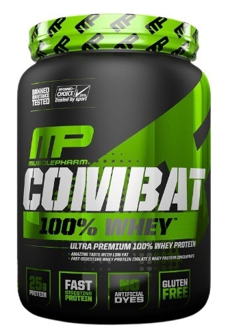 Obrázok MusclePharm Combat 100% Whey 2270 g jahoda