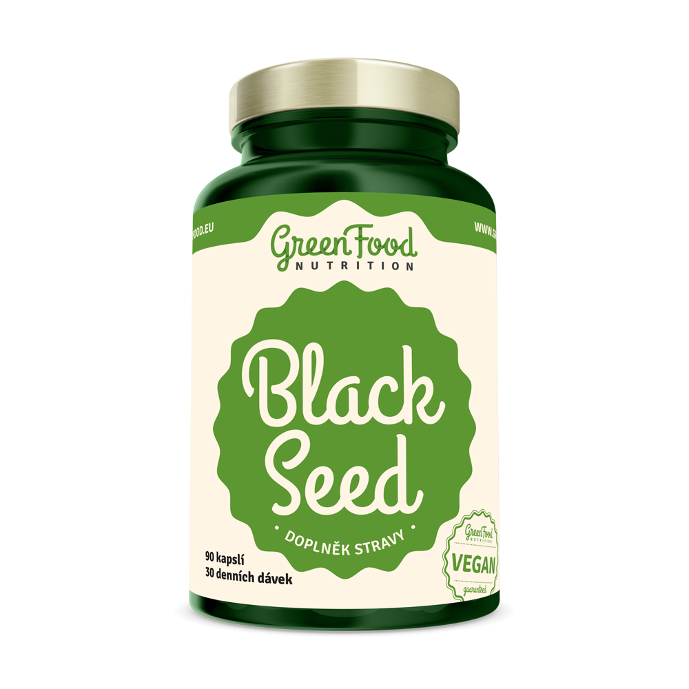 Obrázok GreenFood Black Seed - Čierna rasca 90 kapsúl