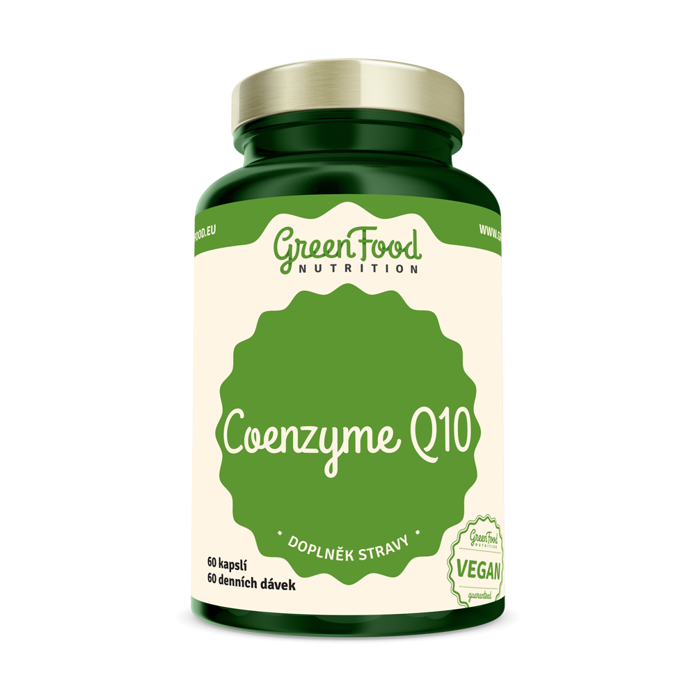 Obrázok GreenFood Nutrition Coenzym Q10 60cps (8594193921027)