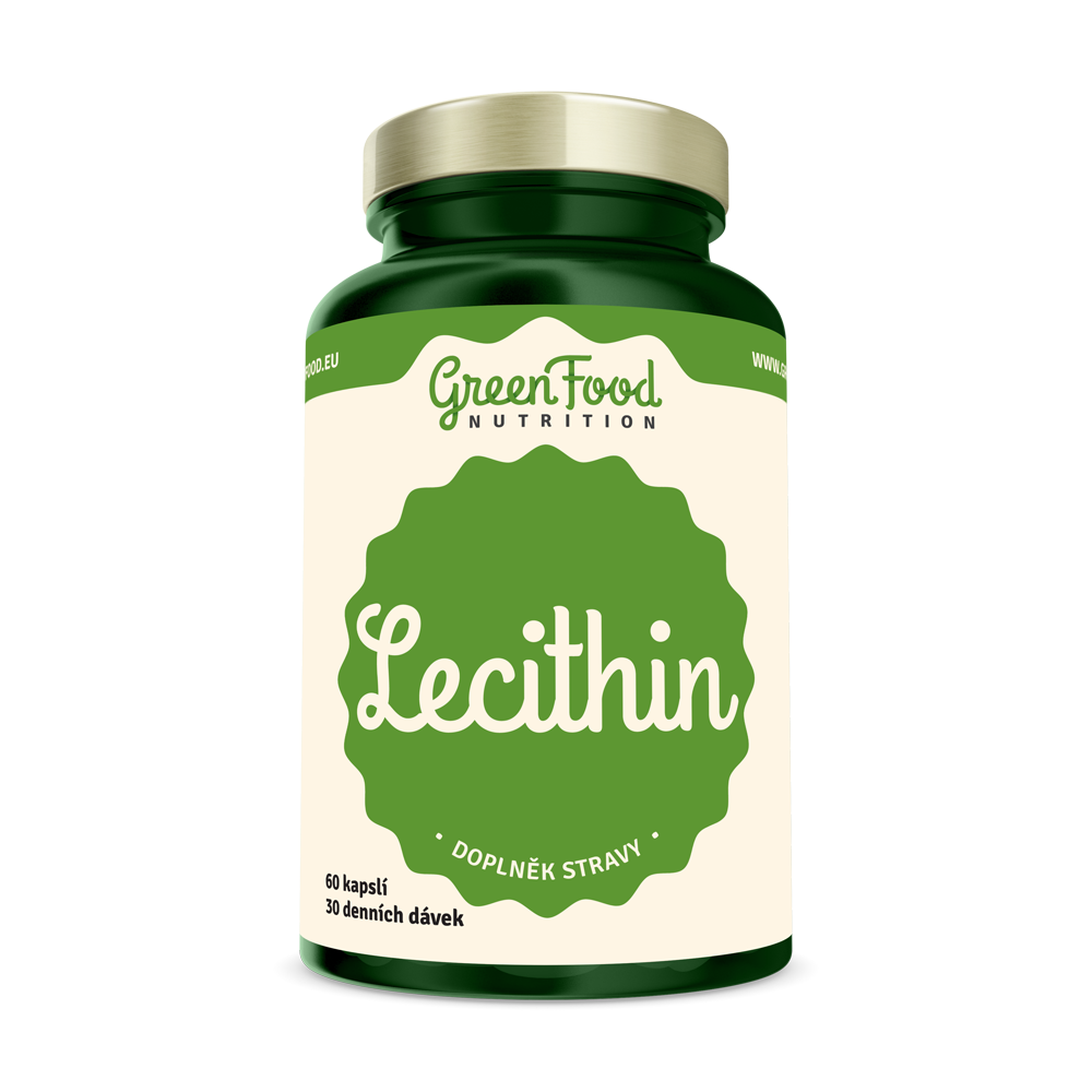 Obrázok GreenFood Nutrition Lecitin 60cps (8594193920549)