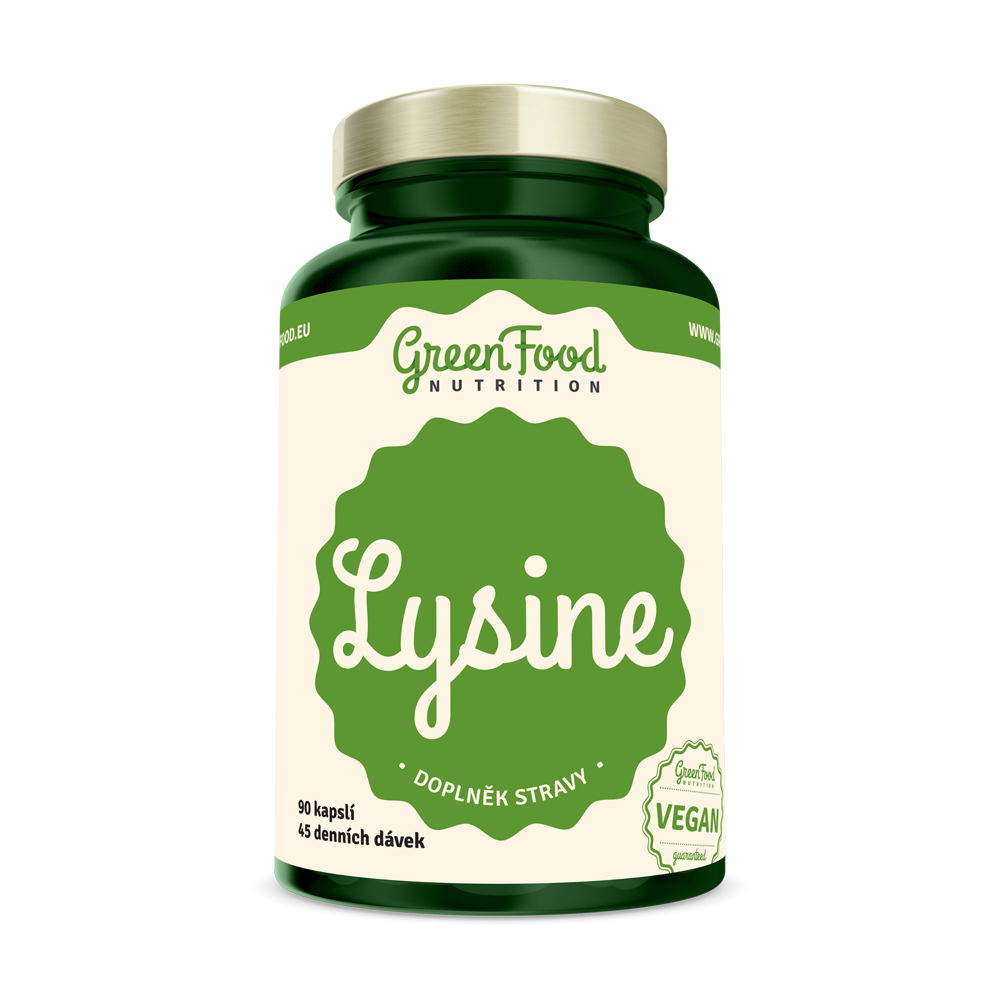 Obrázok GreenFood Nutrition Lysin 90cps (8594193920563)