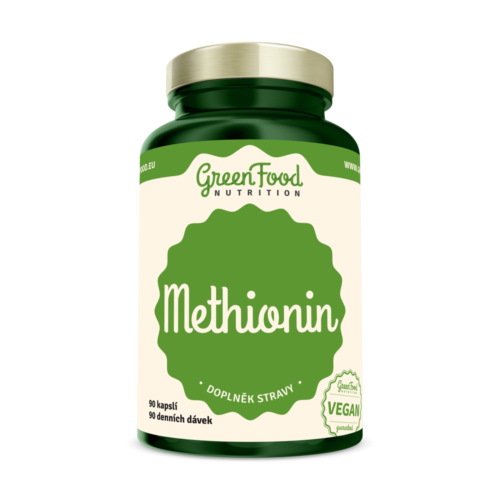 Obrázok GreenFood Methionin 90 kapsúl