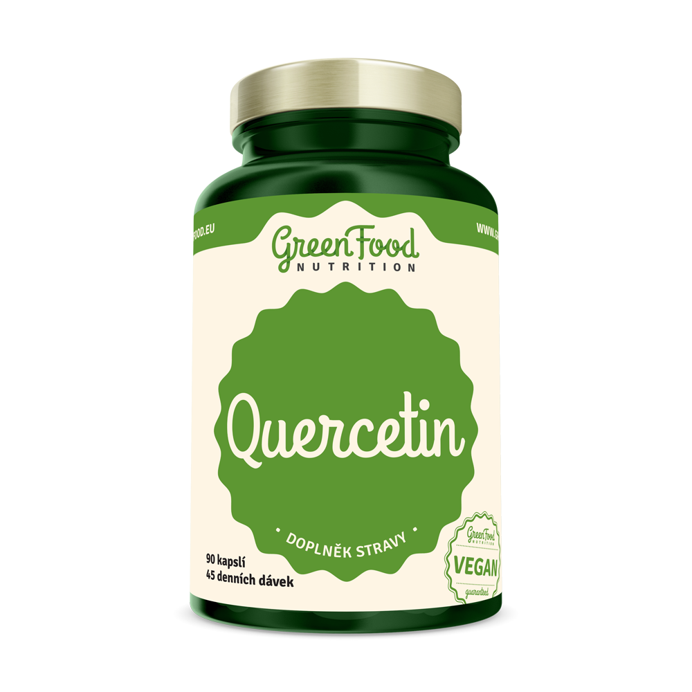 Obrázok GreenFood Nutrition Quercetin 95% 90cps (8594193922062)