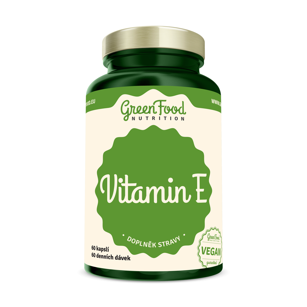 Obrázok GreenFood Vitamín E 60 kapsúl