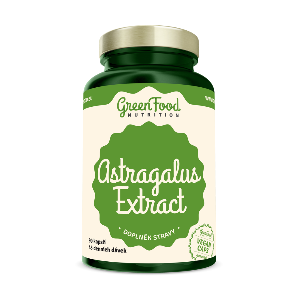 Obrázok GreenFood Nutrition Astragalus Extract 90 kapsúl (8594193923847)