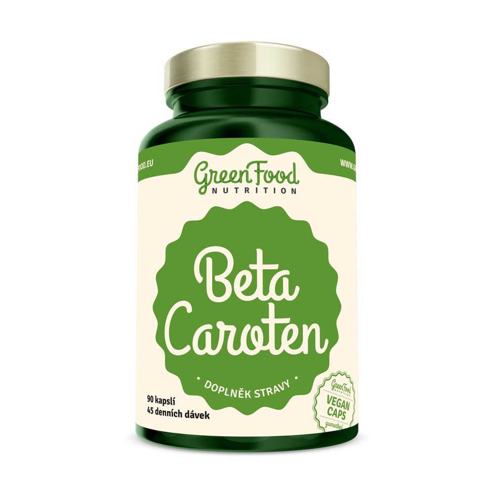 Obrázok GreenFood Nutrition Beta Caroten 90 cps (8594193923854)